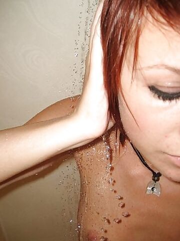Action in bathroom with Annabella