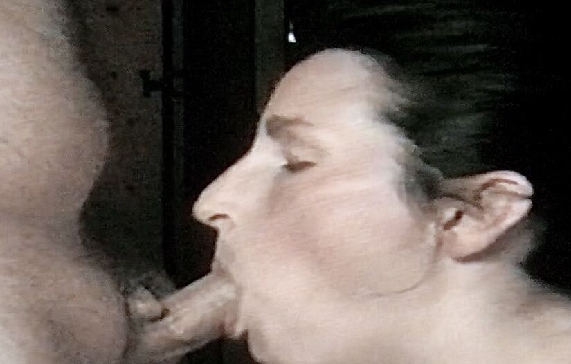 Cock sucker doing what she does best