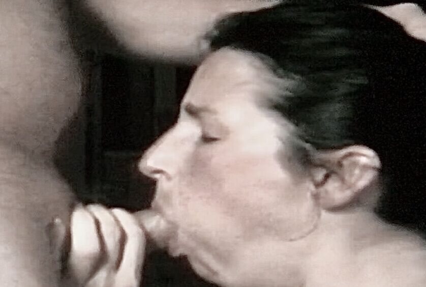Cock sucker doing what she does best