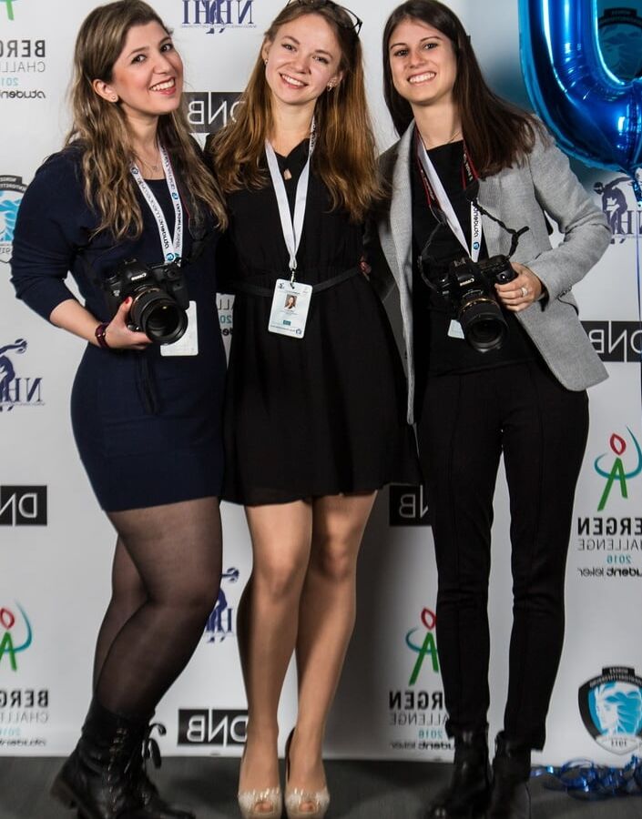 Award Ceremony Students in Pantyhose