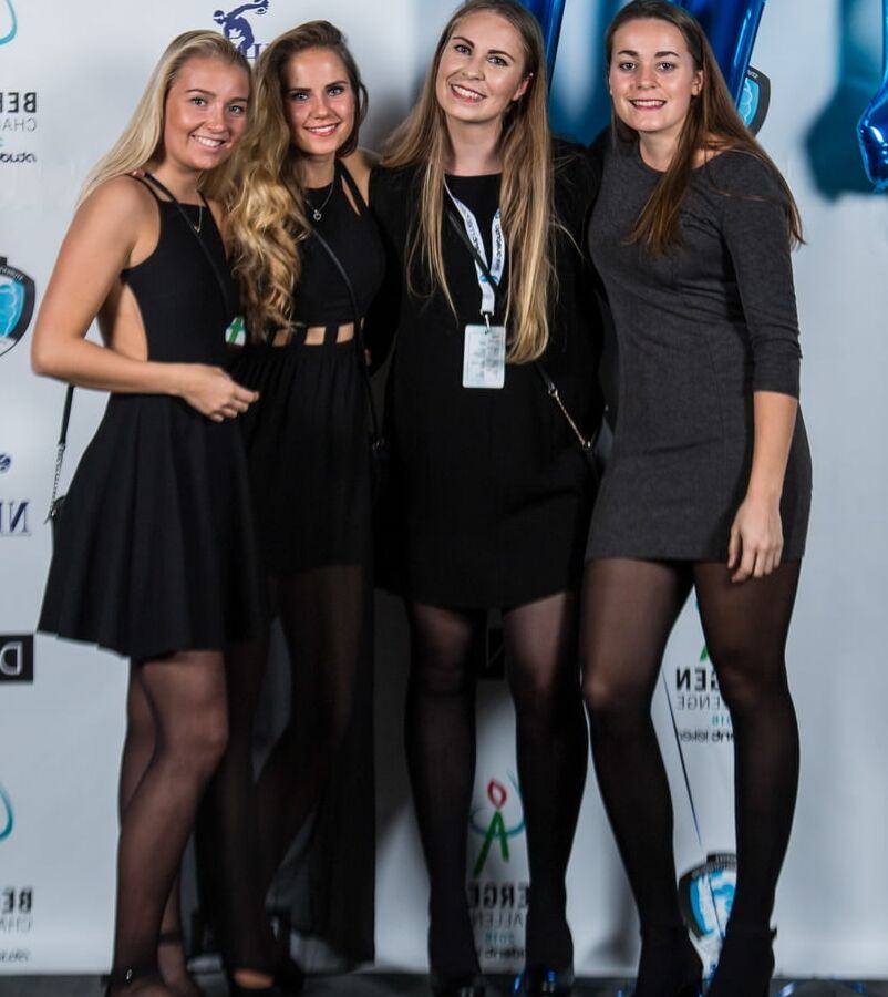 Award Ceremony Students in Pantyhose