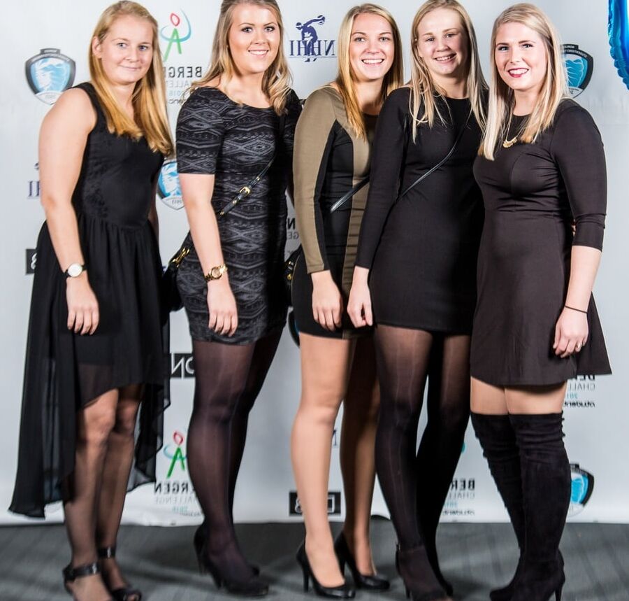 Award Ceremony Students in Pantyhose