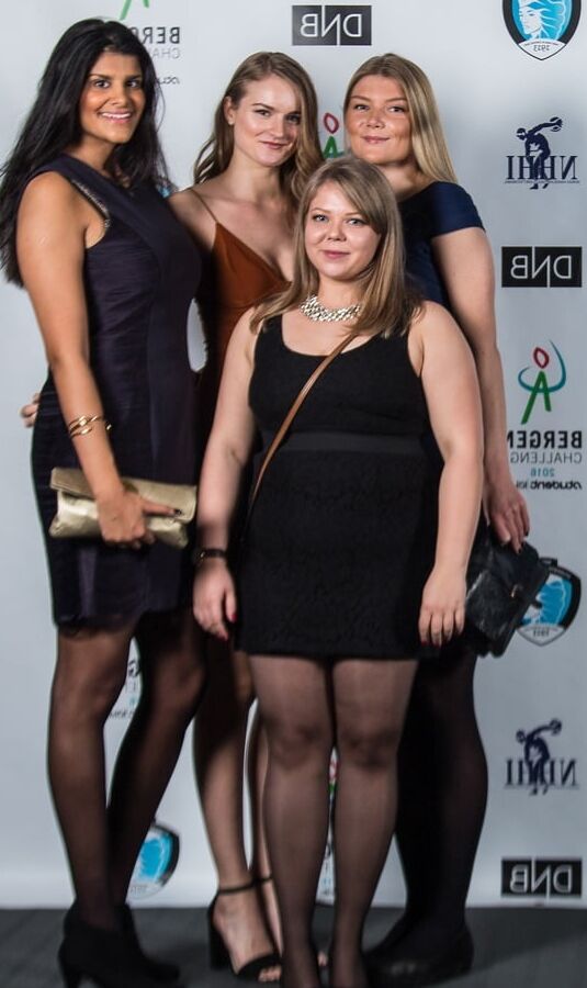 Award Ceremony Students in Pantyhose