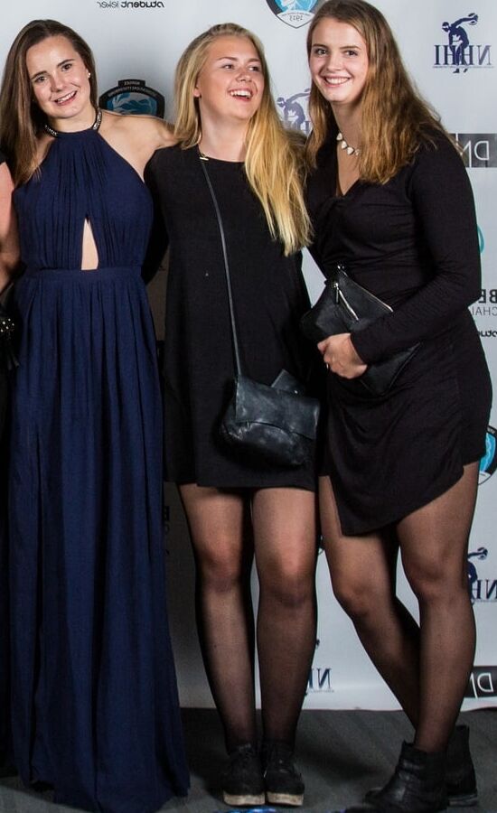 Award Ceremony Students in Pantyhose