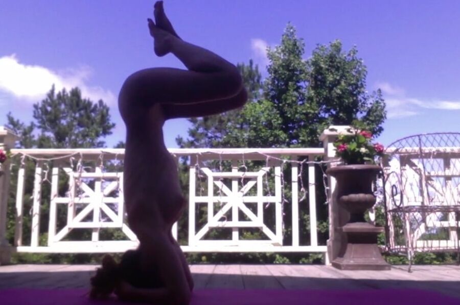 Yoga ginger in love