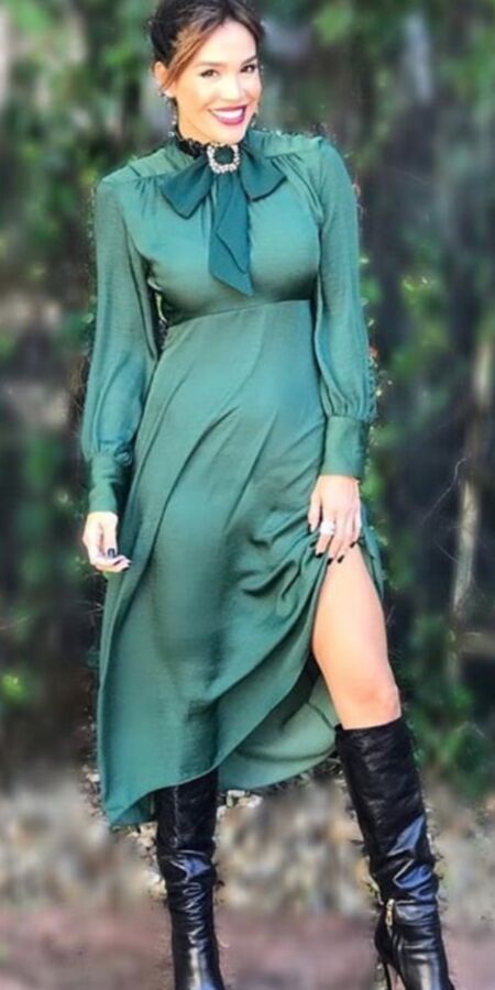Female Celebrity Boots &amp; Leather - Karla Martinez