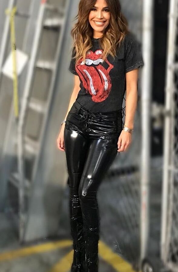 Female Celebrity Boots &amp; Leather - Karla Martinez
