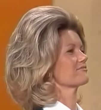 Big Teased Sprayed Hair