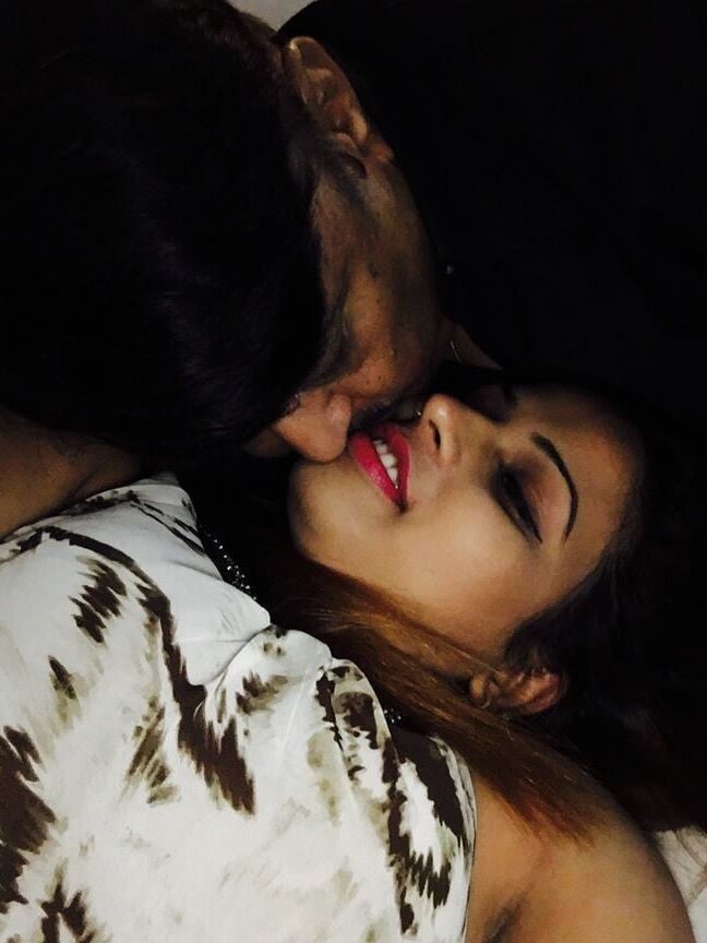 hot desi employee with old boss