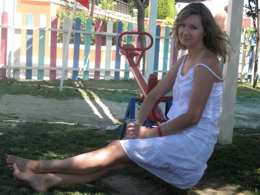 Blonde slavic slut