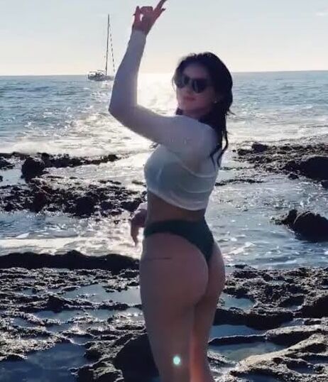 Aerial winter sexy