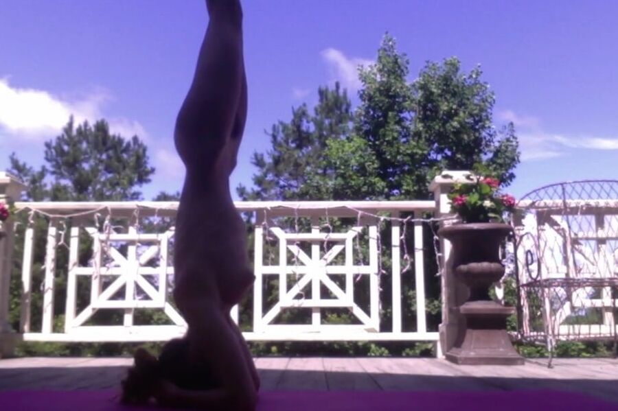 Yoga ginger in love