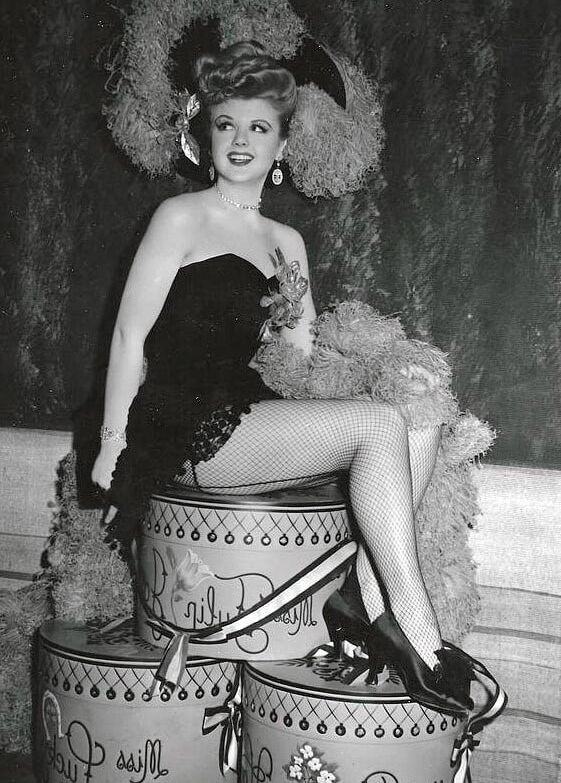 vintage bombshells in fur and feather