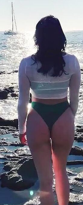 Aerial winter sexy