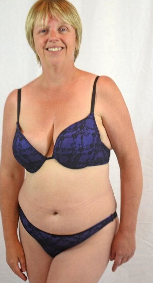 Grannies and matures in bra and panties