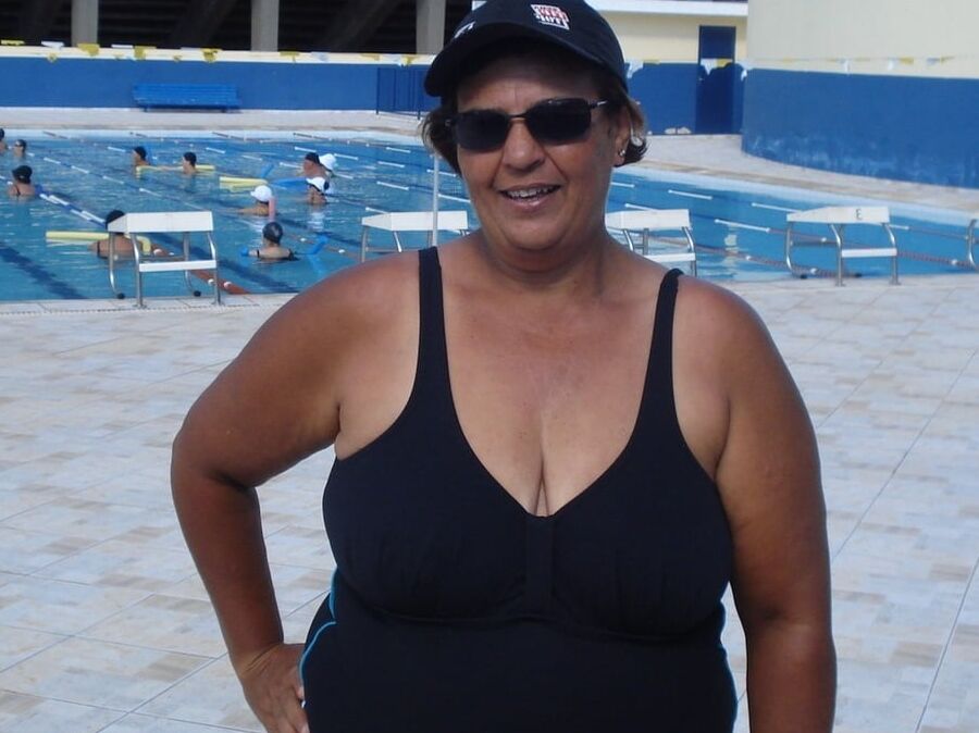 Bbw mix (Big older women in swimsuite)