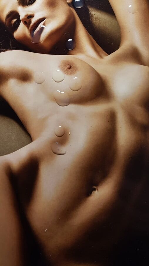 Isabeli Fontana cum and cock