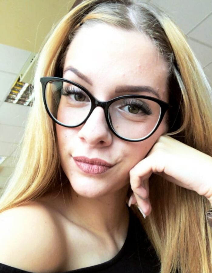 Hungarian Slut Adrienn with huge tits and sexy eyes