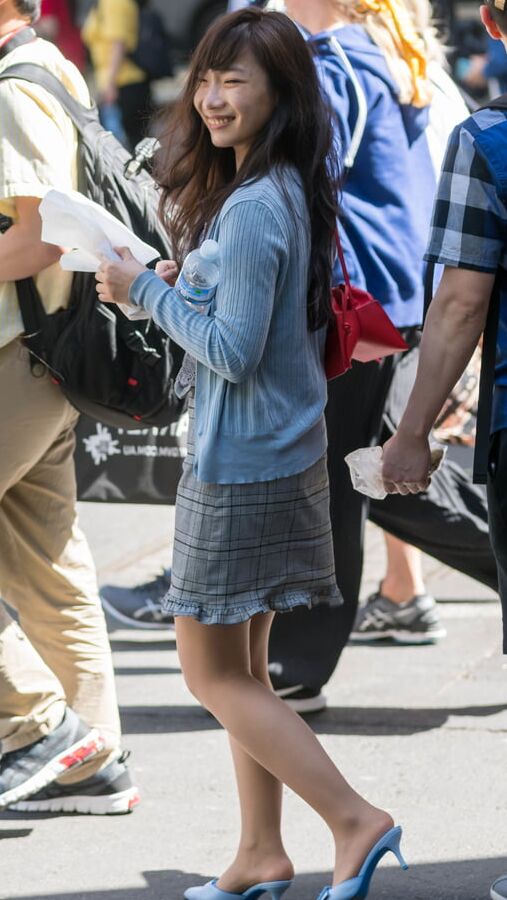 Street Pantyhose - Asian Cunts on the Street
