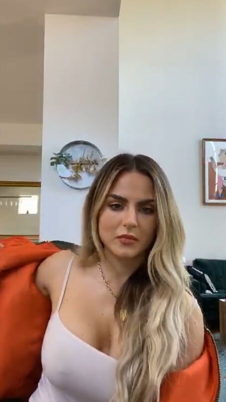 JoJo Levesque See Through Top