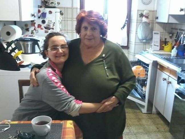 My real Bisexual granny aunt (she&;s my mother&;s sister)