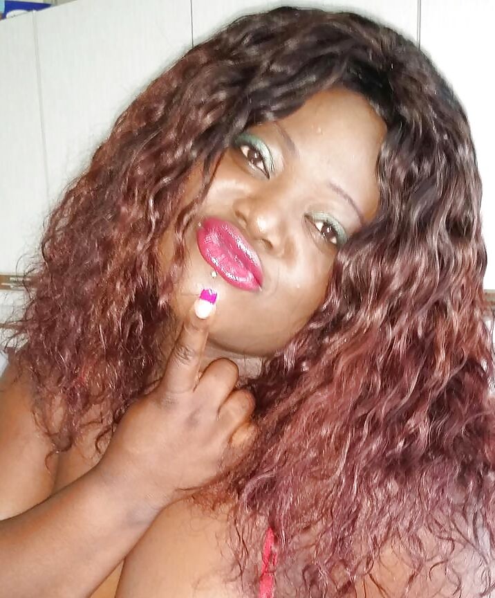 Fat Ebony Rides BBC Condom