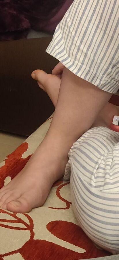 Girl feet, sister in law