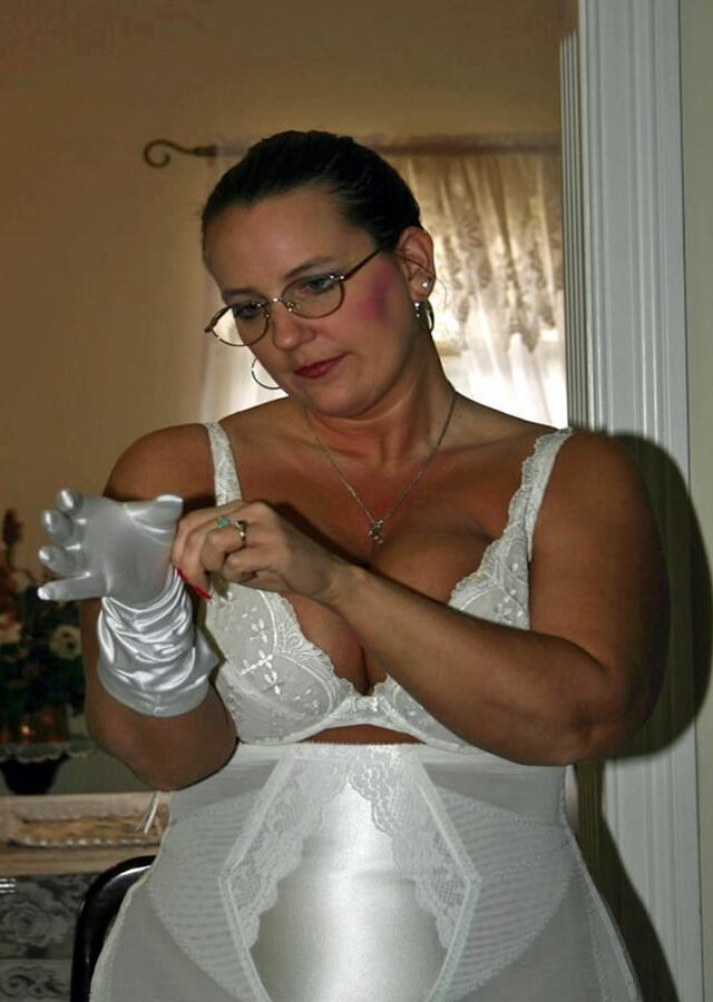 All white