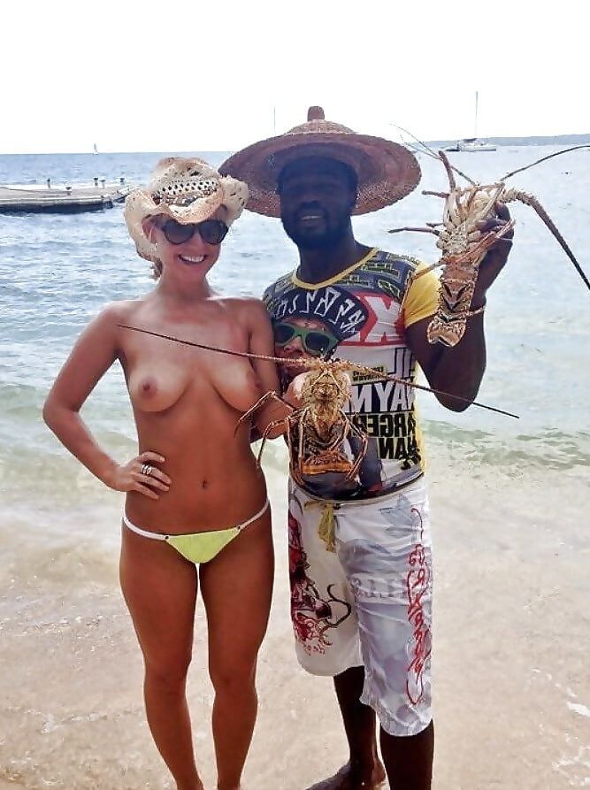 On the beach