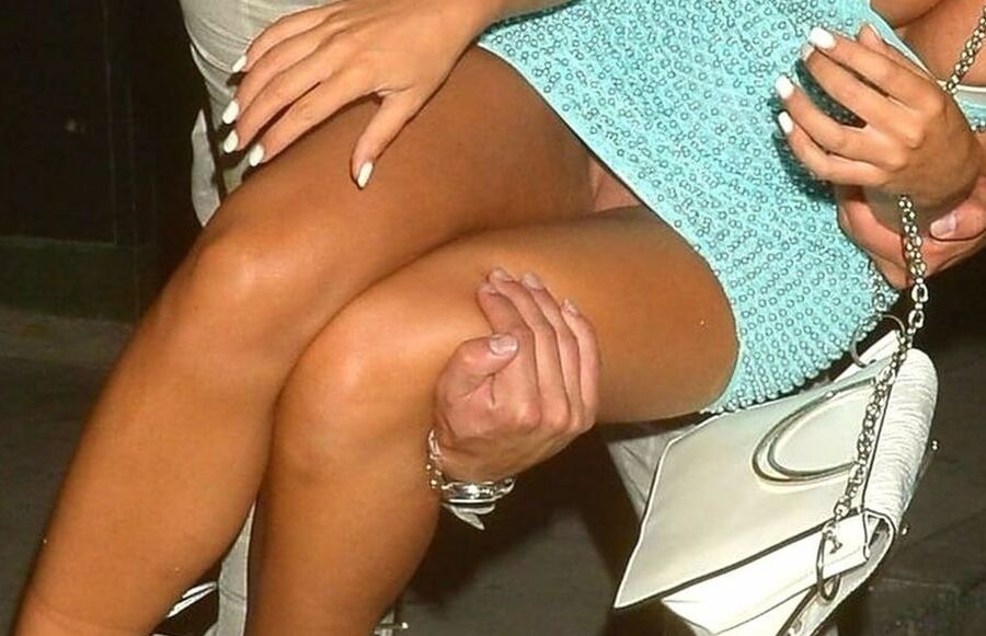 Elma Pazar oops upskirt with or without panties july