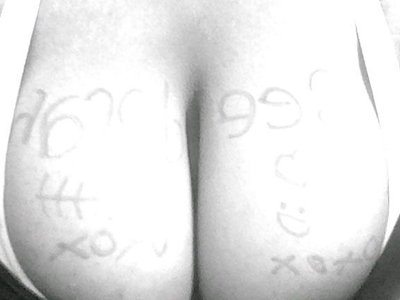 My perky boobs with tattoo