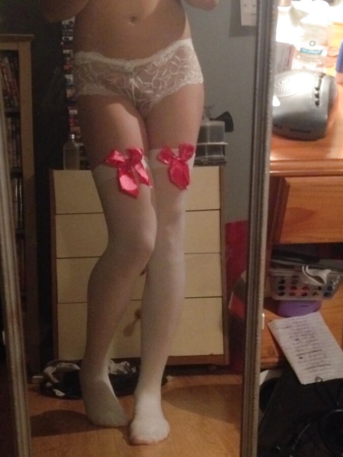 selfies with new panties
