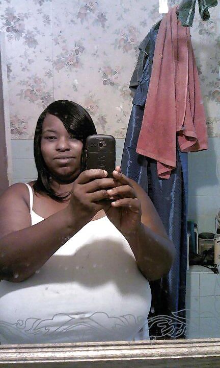 Fat Ebony Rides BBC Condom