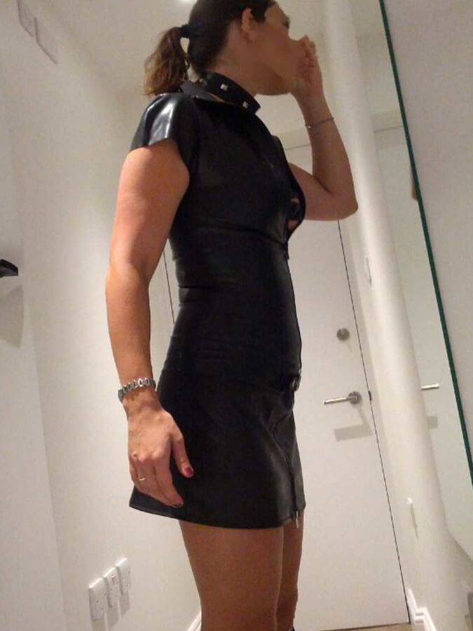 Wives and matures in leather n pvc