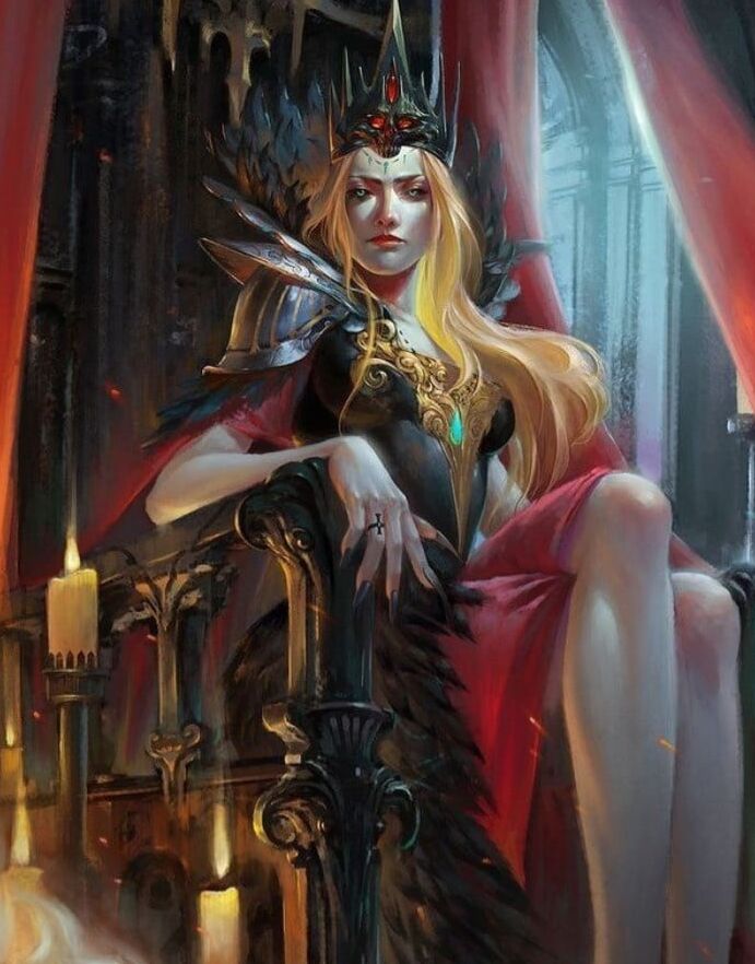 Artistic work fantasy women fantasy arts