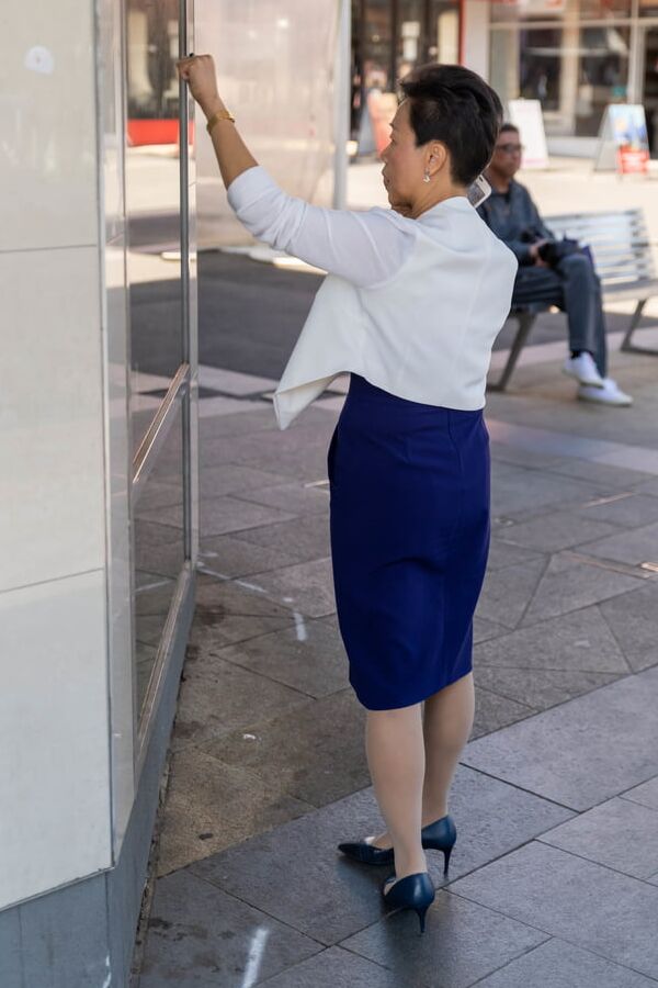 Street Pantyhose - Asian Cunts on the Street