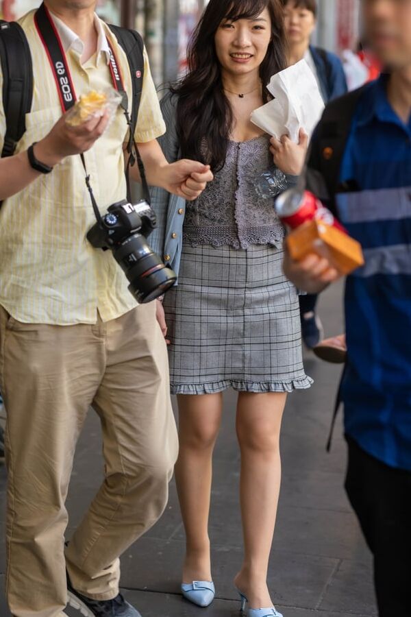 Street Pantyhose - Asian Cunts on the Street