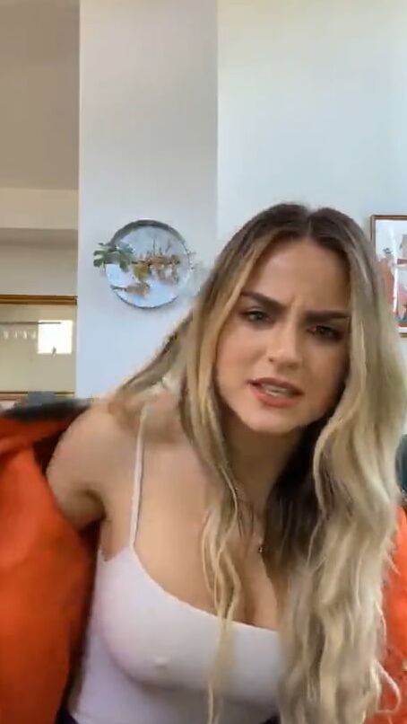 JoJo Levesque See Through Top