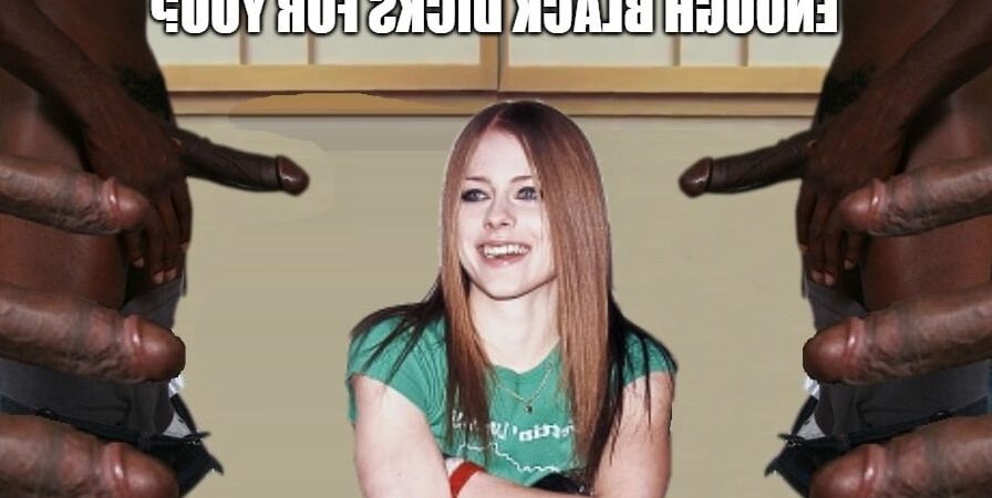 Celebrity gangbang captions (Avril)
