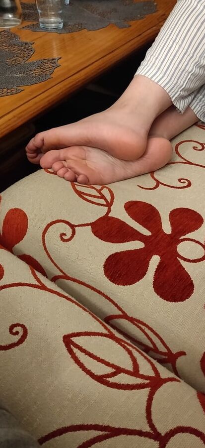 Girl feet, sister in law