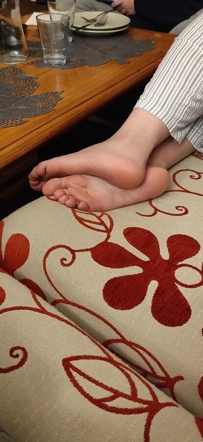 Girl feet, sister in law