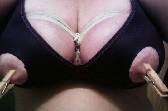 my huge tits bondage