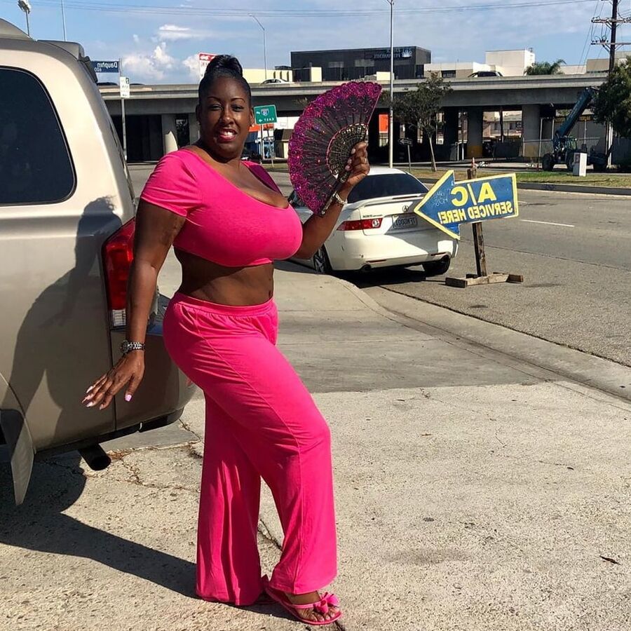 Busty woman