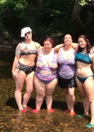 Saggy white trash nn