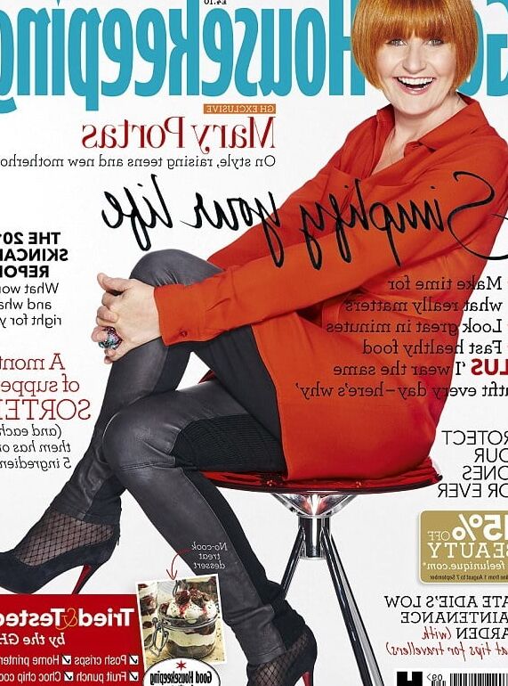 Female Celebrity Boots &amp; Leather - Mary Portas