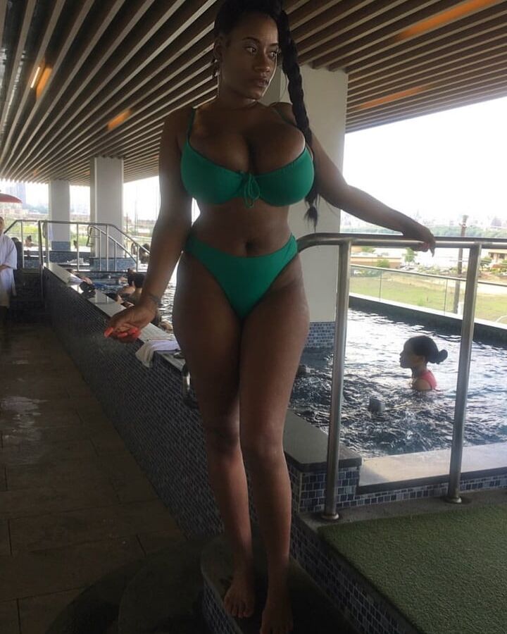 Busty woman