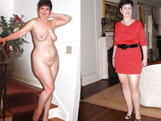dressed undressed mature amateurs