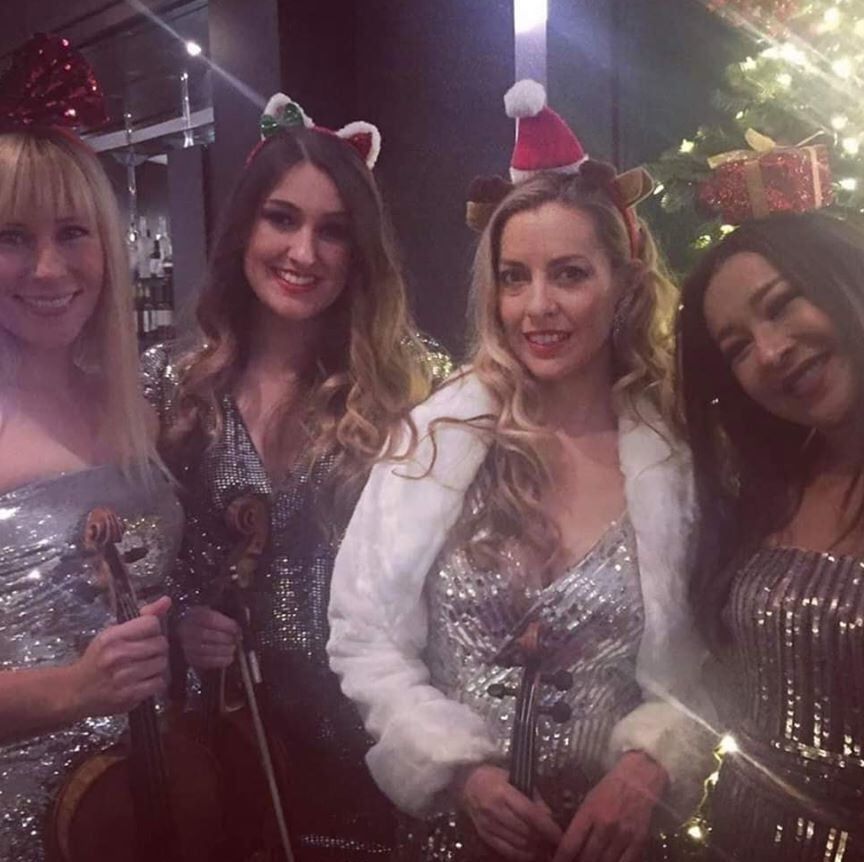 Sexy Music Beauties of Bond Quartet