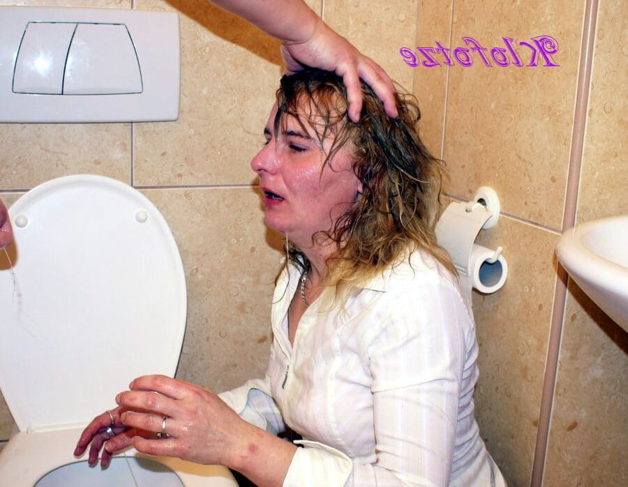 Granny pissing