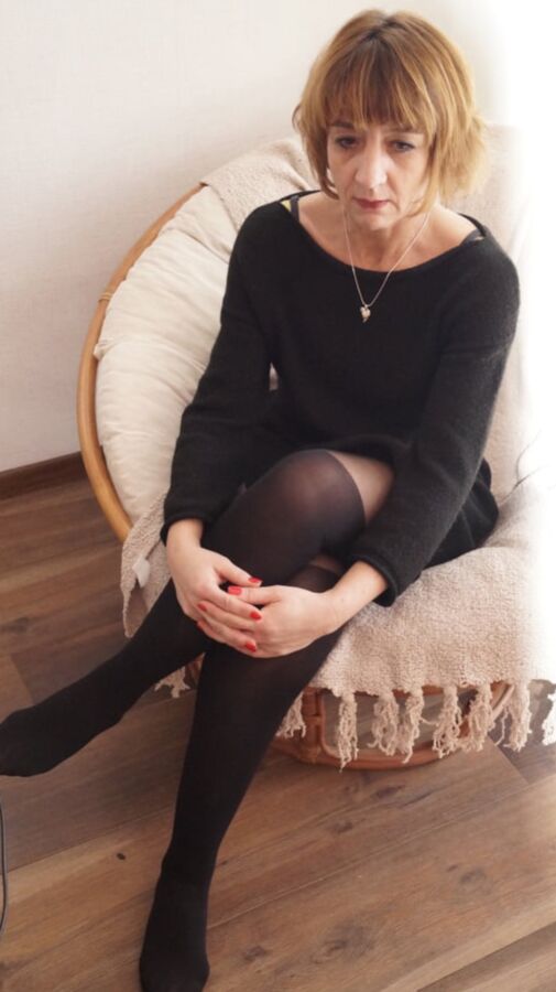 Boring Old Bitch in Black Tights